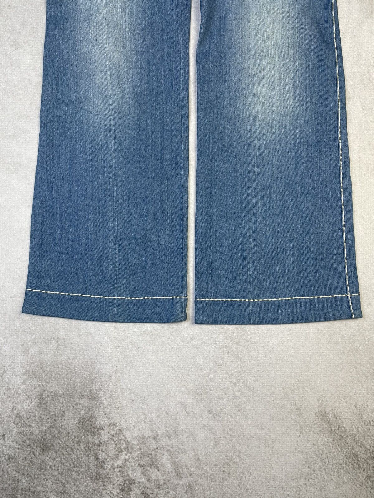 Chanel 08C Cruise 2008 Contrast Stitch Subtle Flare Jeans Size 28" / US 6 / IT 42 - 5 Thumbnail