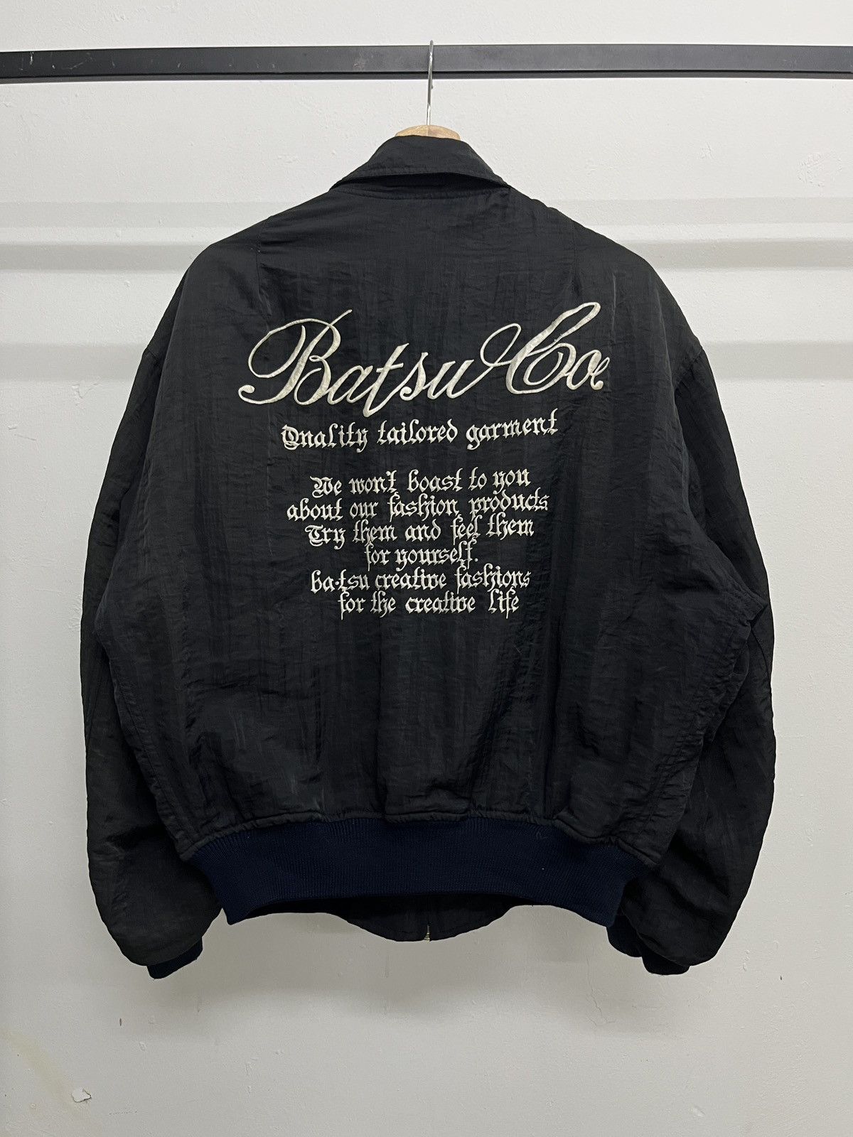 Japanese Brand Batsu Reversible Parachute Utility Bomber Issey Miyake Style Size US L / EU 52-54 / 3 - 21 Thumbnail