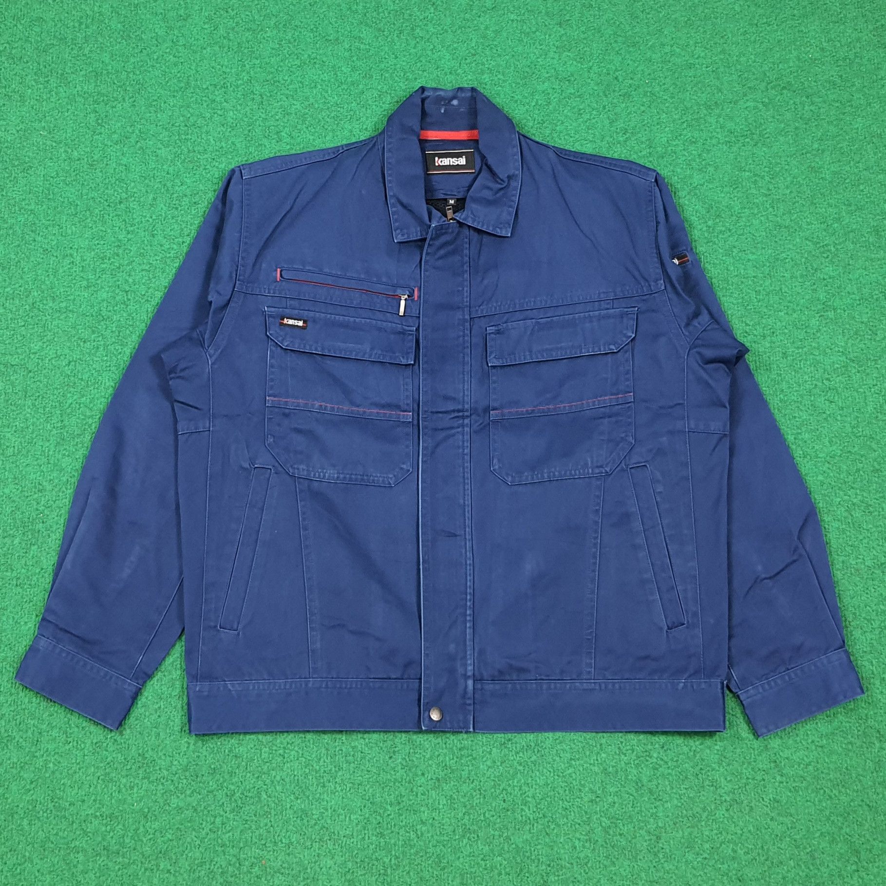 Japanese Brand Vintage Kansai x Number Nine Custom Logo Workwear C279N13 Size US M / EU 48-50 / 2 - 3 Thumbnail