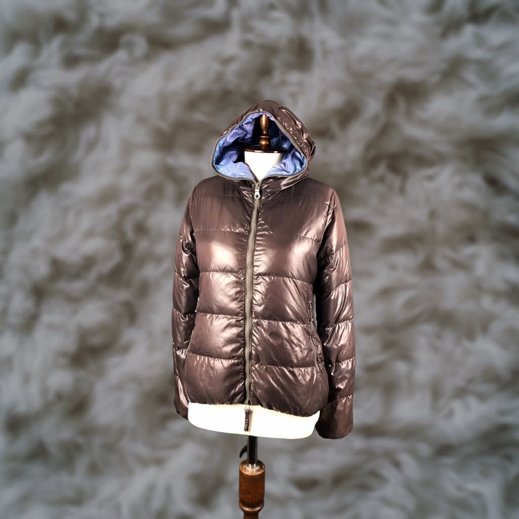 Duvetica Duvetica Jacket Padded Hooded Full Zip Women Brown Polyamide Size L Size L / US 10 / IT 46 - 1 Thumbnail
