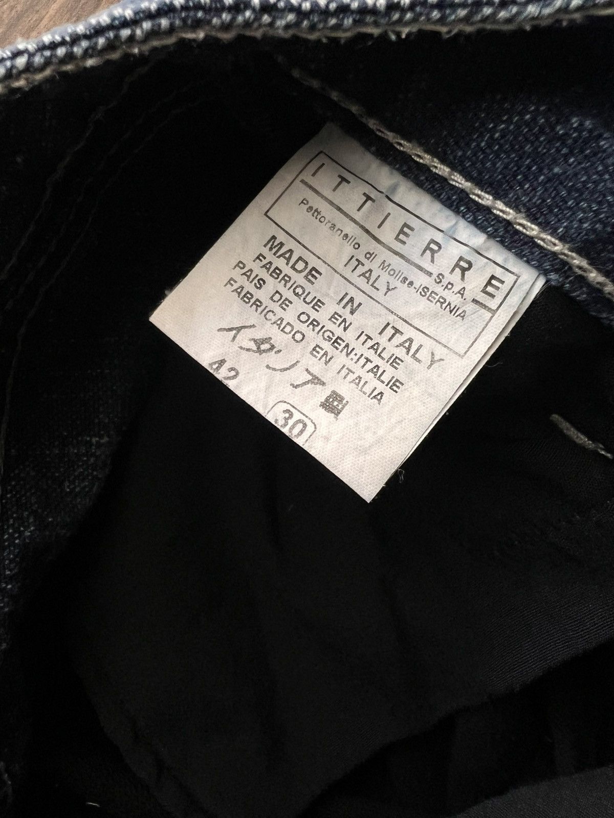 Dolce & Gabbana Dolce & Gabbana 2008 W Double Waisted Denim Joggers Size 28" / US 6 / IT 42 - 5 Thumbnail