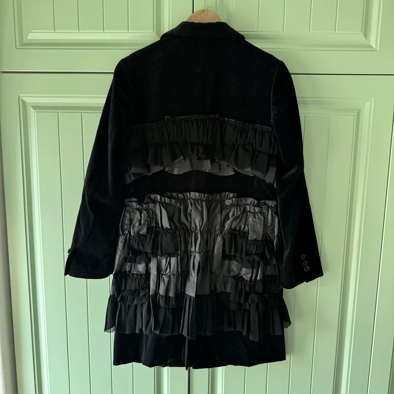 Comme des Garcons Comme Des Garcons The coat jacket is made of velvet fabric Size S / US 4 / IT 40 - 2 Thumbnail
