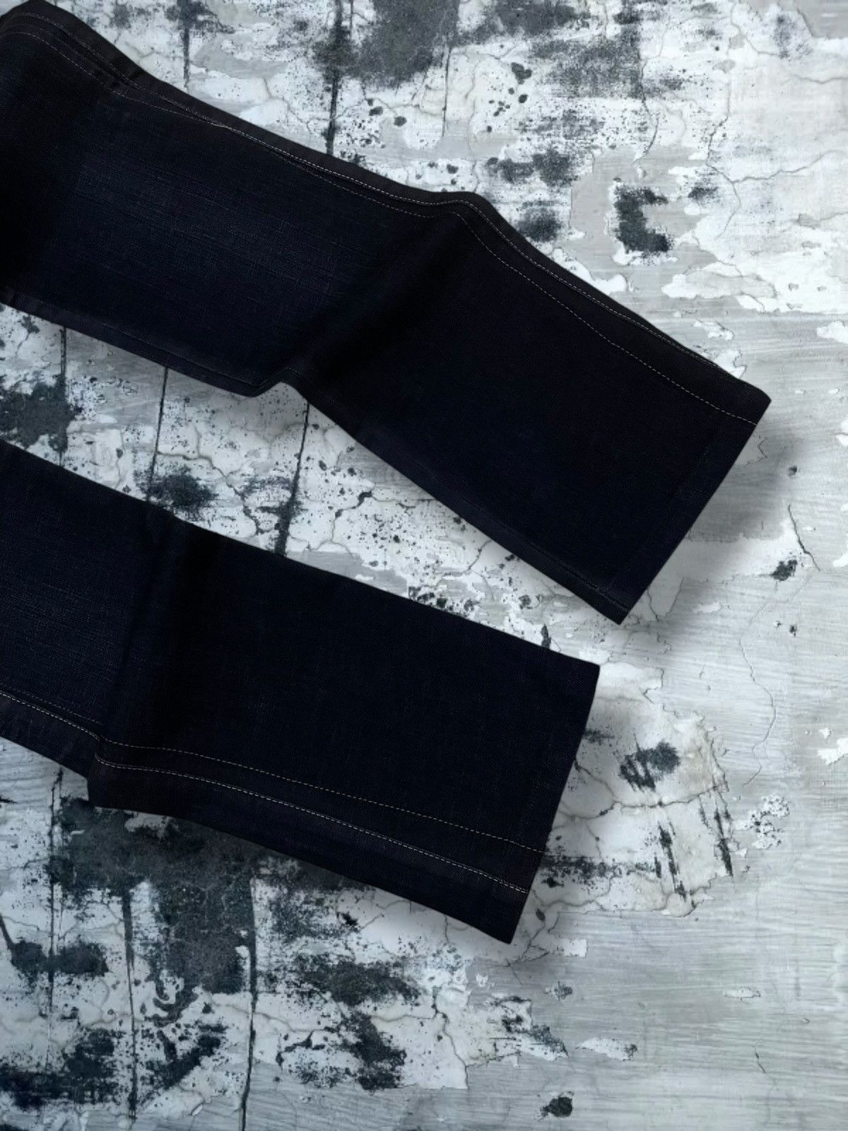 Japanese Brand Vintage 1990 Japan Designer NFY Notify Flared Cut Denim Size US 28 / EU 44 - 5 Thumbnail