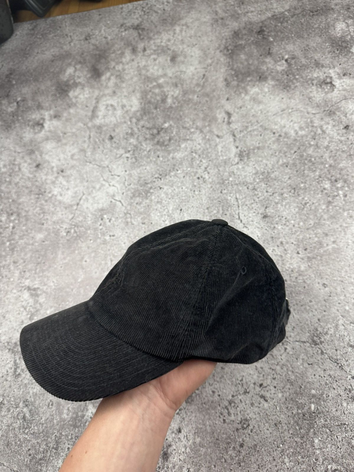 Sandro Sandro Corduroy leather warsity cap hat Size ONE SIZE - 2 Thumbnail