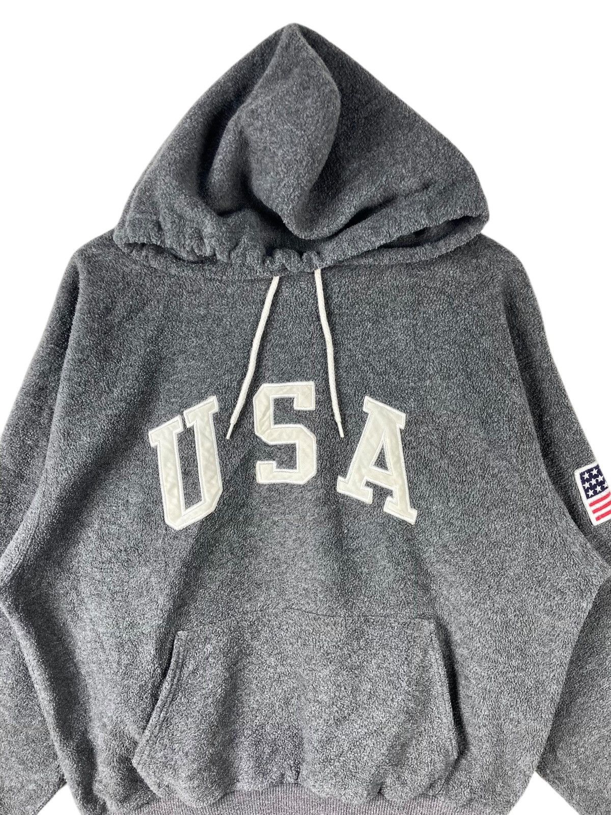 Polo Ralph Lauren × Vintage Vintage 90s Polo Sport Usa Ralph Lauren Lolife Hoodie Size US M / EU 48-50 / 2 - 2 Thumbnail