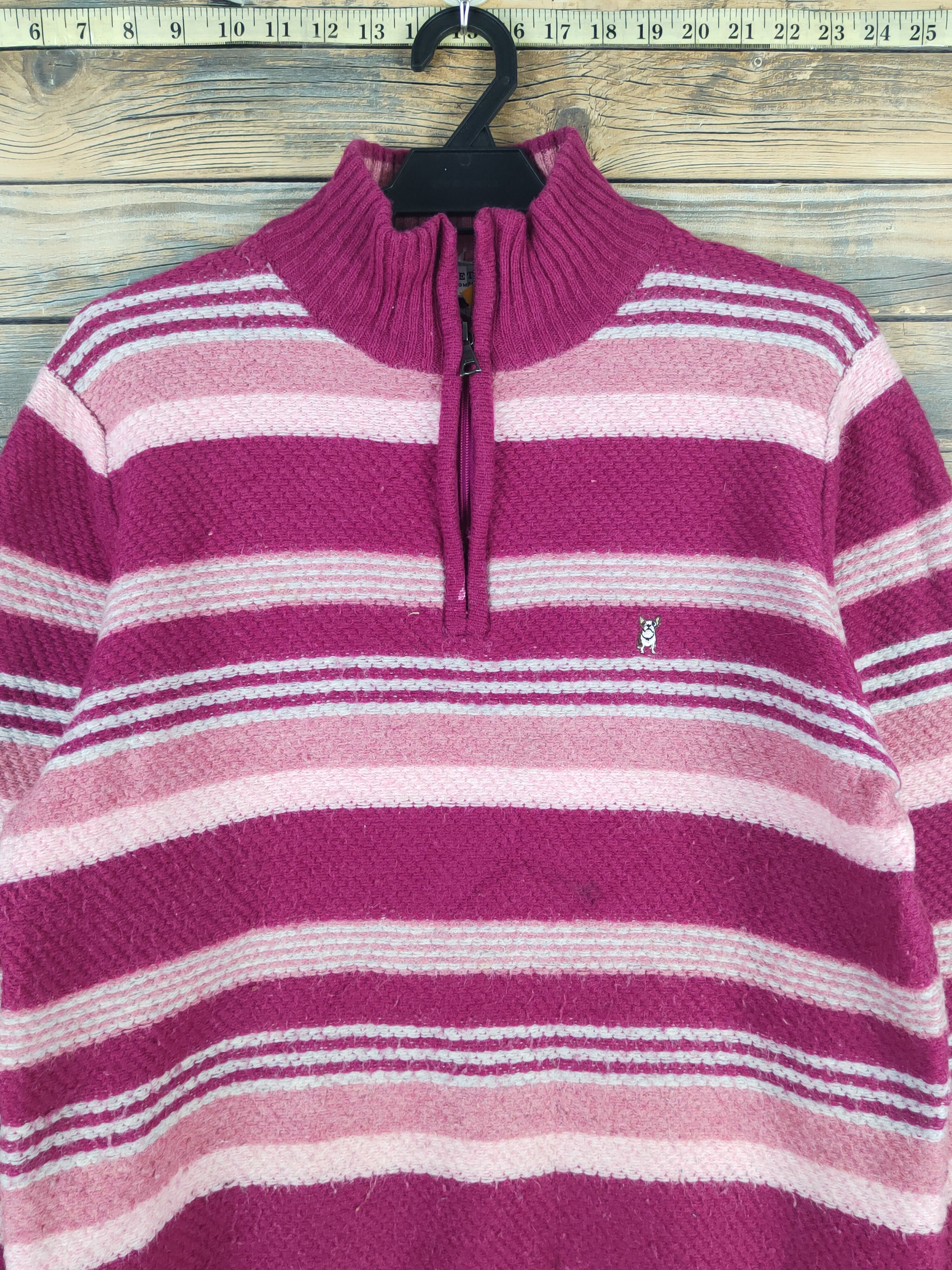 Homespun Knitwear × Japanese Brand × Macbeth Macbeth Pink Knitwear Sweatshirts #W1090 Size L / US 10 / IT 46 - 3 Thumbnail