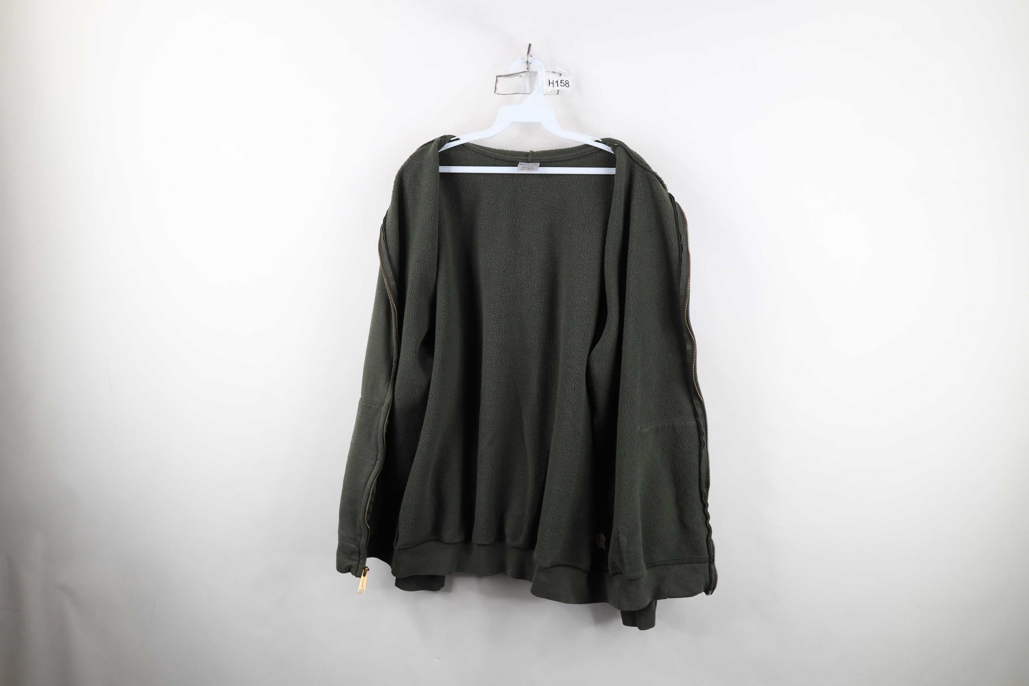 Carhartt Vintage Carhartt Spell Full Zip Hoodie Sweatshirt Green Size US L / EU 52-54 / 3 - 11 Thumbnail