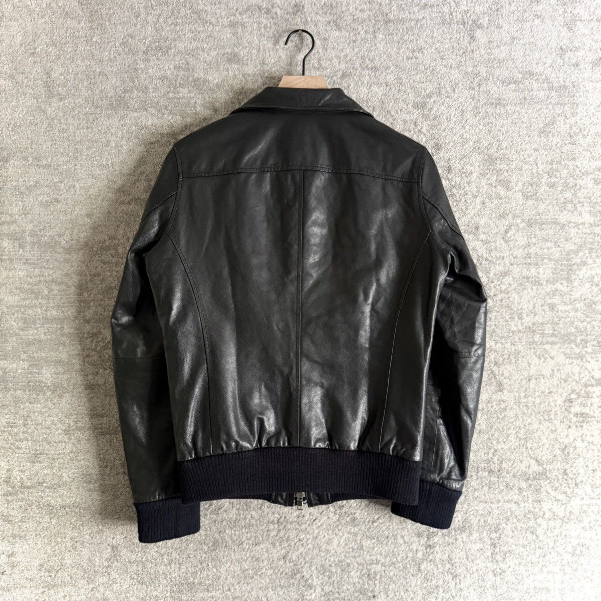 AZ by junhashimoto AZ by Jun Hashimoto Goatskin Leather Double Zip Jacket Size US M / EU 48-50 / 2 - 7 Thumbnail
