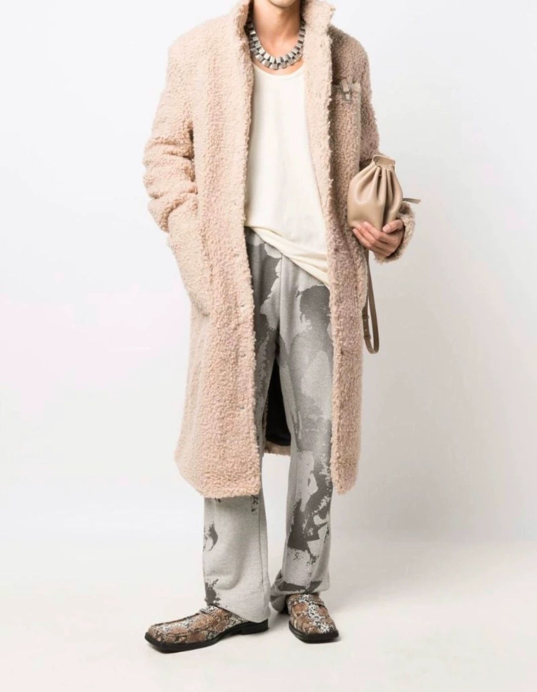 Misbhv Misbhv Portrait Shadow Casual Sweatpants S Size US 29 - 2 Thumbnail