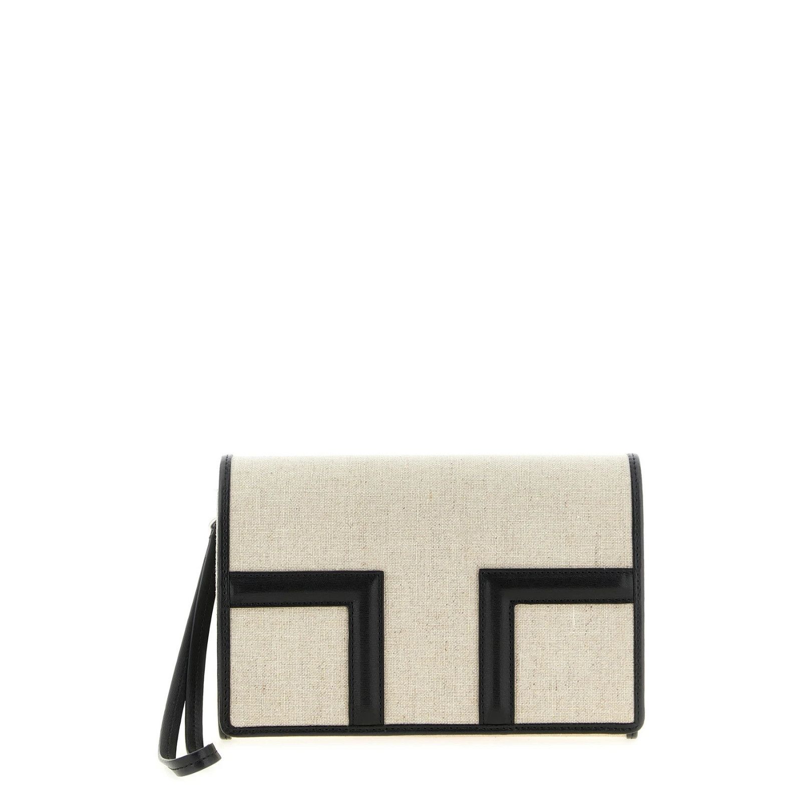 Toteme TOTEME T-Flap Envelope Beige Clutch Bag New & Authentic Size ONE SIZE - 1 Thumbnail