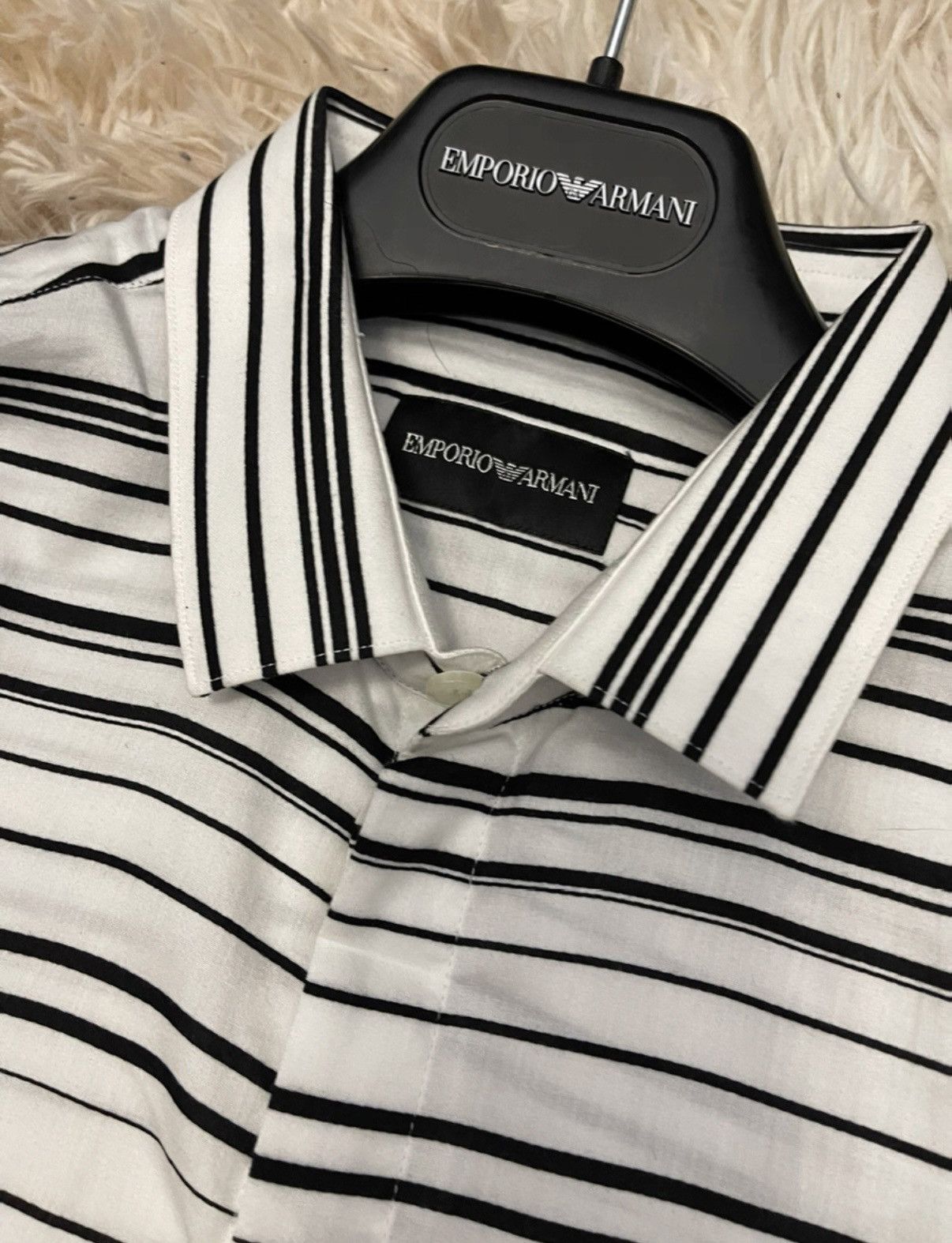 Armani Emporio Armani Men's Shirt Size US M / EU 48-50 / 2 - 3 Thumbnail