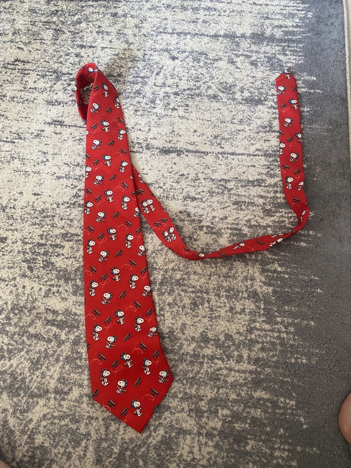 Vintage Vintage penauts snoppy tie Size ONE SIZE - 7 Thumbnail
