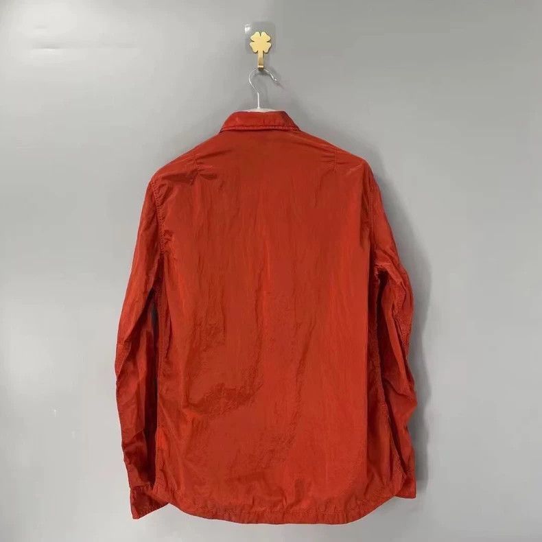 Stone Island Stone Island Red Nylon Shirt Size Large -2506 Size US L / EU 52-54 / 3 - 2 Thumbnail