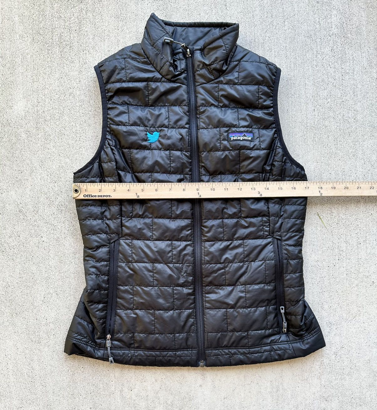 Patagonia Patagonia Nano Puff Vest Women Size Small Twitter Logo Size S / US 4 / IT 40 - 6 Thumbnail