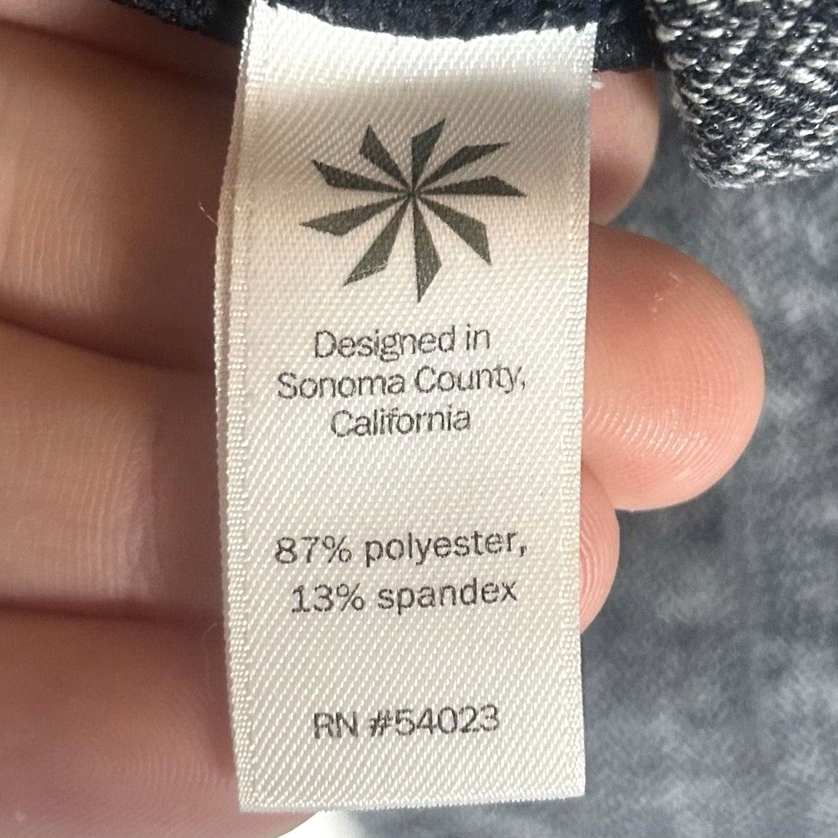 Athleta VINTAGE Athleta Herringbone Metro High Waisted Leggings Womens Small Gray Stretch Pocket Size 32" / US 10 / IT 46 - 3 Thumbnail