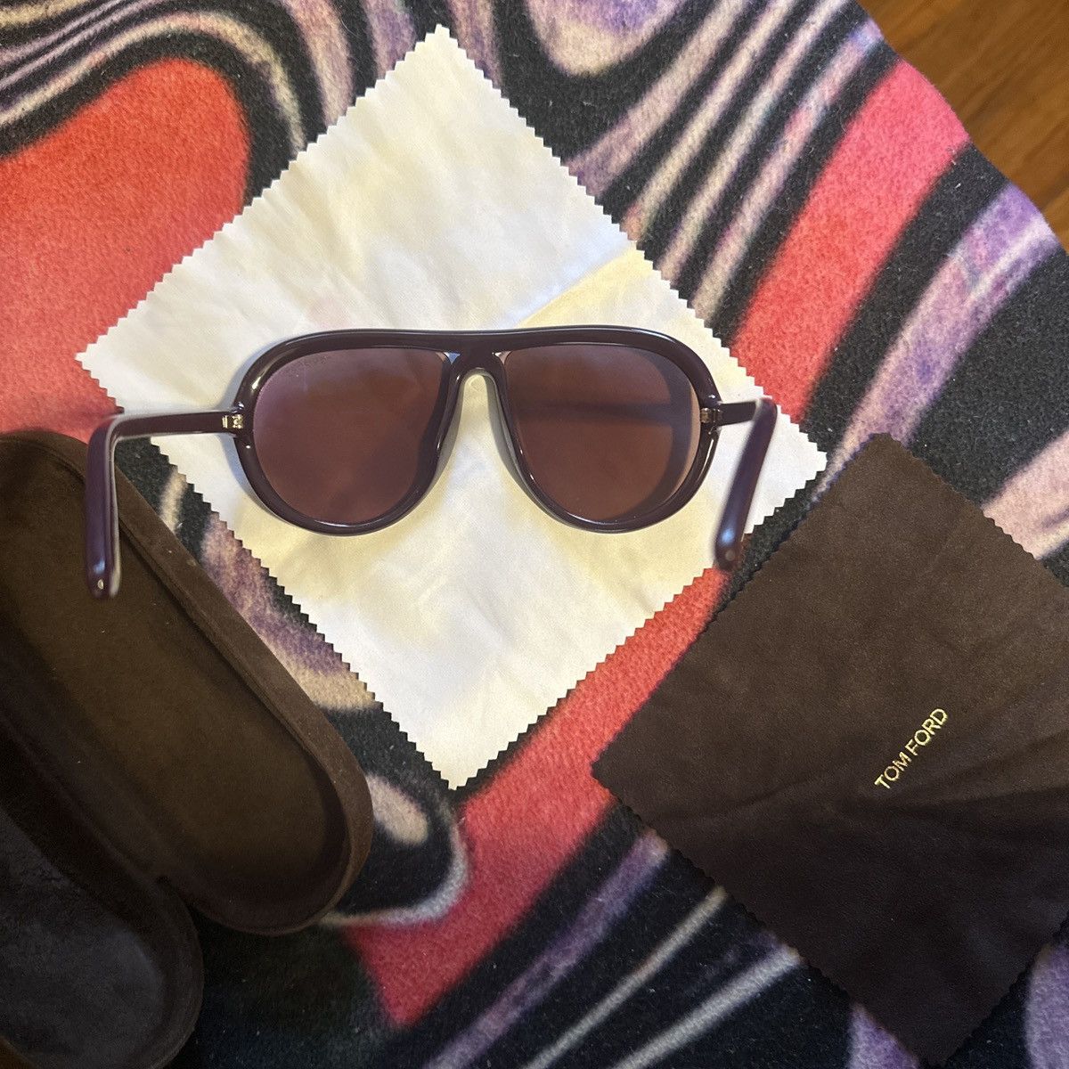 Tom Ford Tom Ford Cybil Sunglasses Size ONE SIZE - 3 Thumbnail