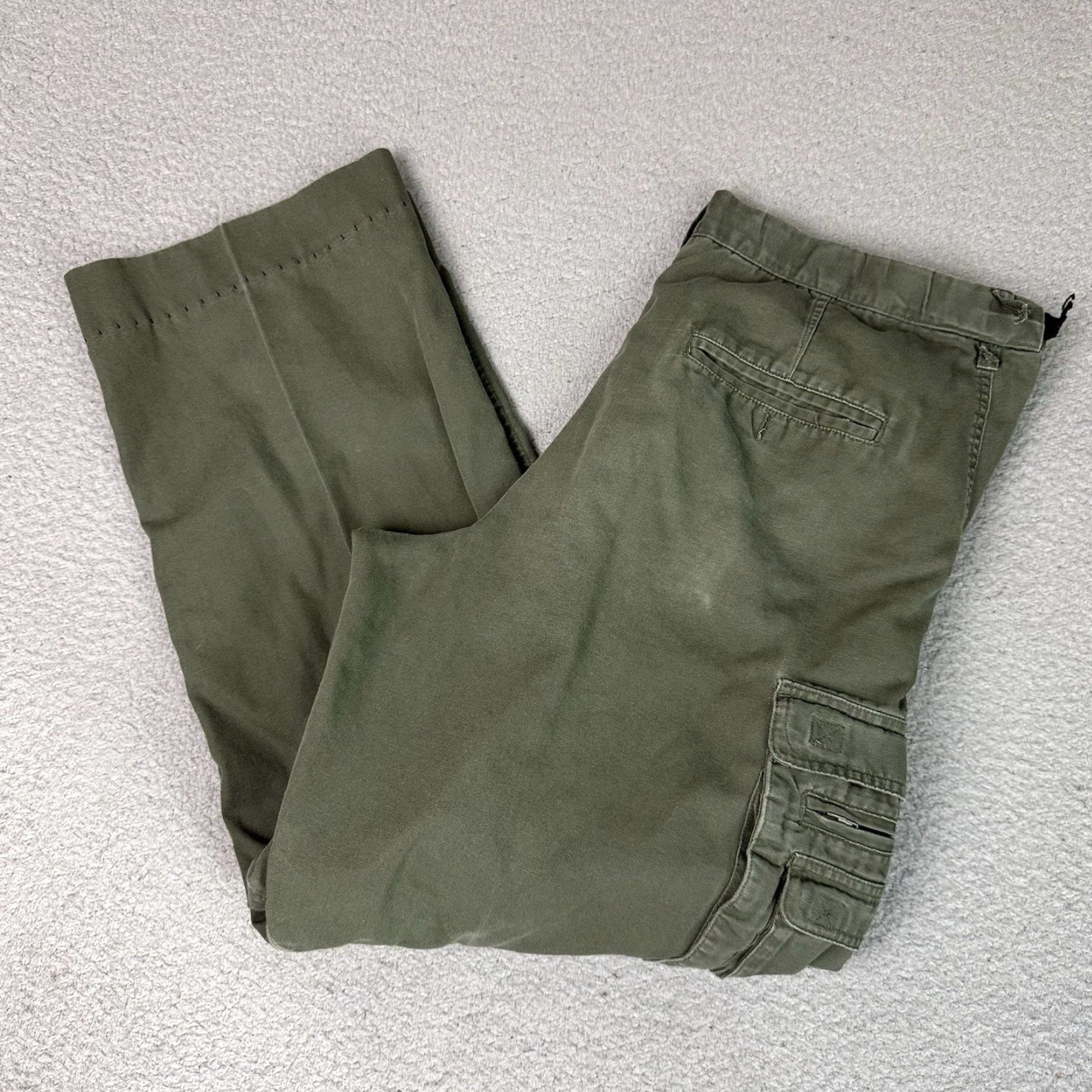 Vintage VINTAGE Boy Scouts of America Pants Men’s 36 Olive Cargo Convertible Outdoor Distressed Mens Size US 36 / EU 52 - 2 Thumbnail