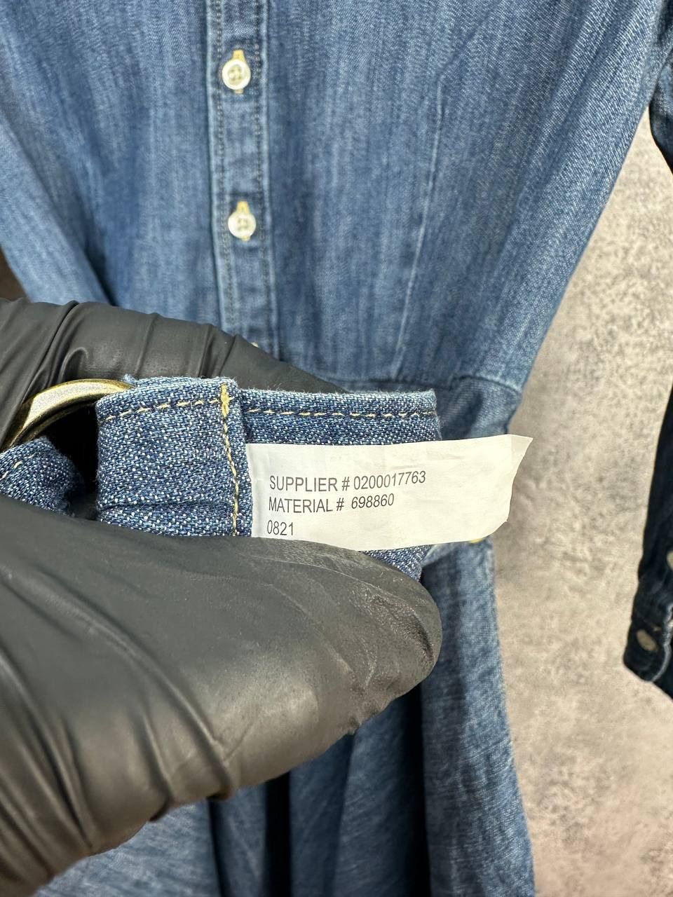 Ralph Lauren Ralph Lauren Kids Girls Denim Shirt Dress with Belt Blue Size XXS / US 00 / IT 34 - 16 Thumbnail