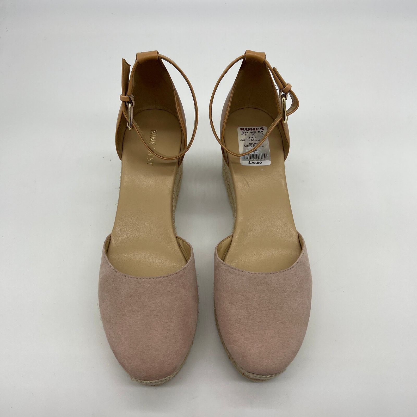 Nine West Nine West Women's Shoes Size 9.5 Ariela Espadrille Buckle Size US 9.5 / IT 39.5 - 3 Thumbnail