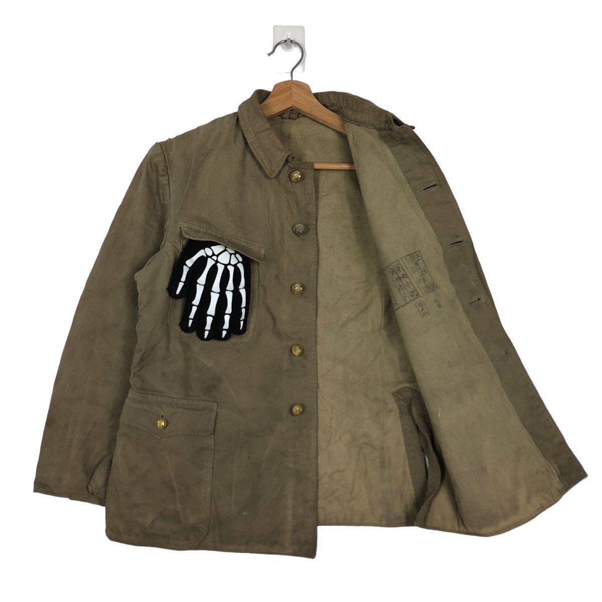 Vintage 🔥50’s True Vintage Chore Work Jacket Military Army Collect Size US M / EU 48-50 / 2 - 9 Thumbnail