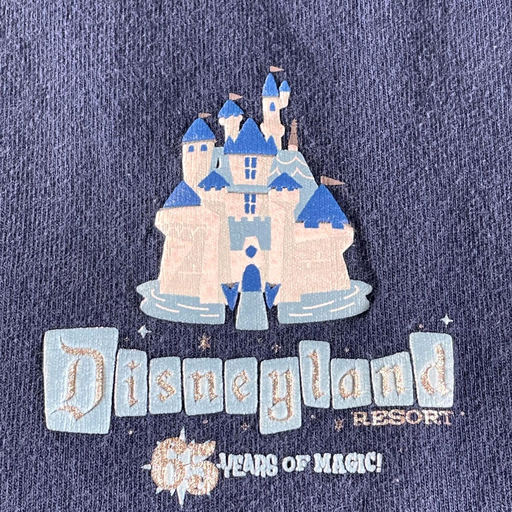 Disney VINTAGE Disneyland Spirit Jersey Sweatshirt Womens Large Navy 65 Years Of Magic Disney Shirt Womens Large Navy 65 Years Of Magic Size L / US 10 / IT 46 - 2 Thumbnail
