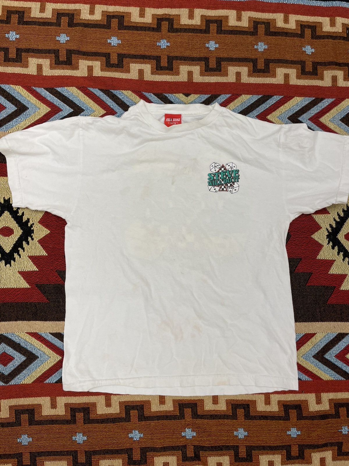 Full Send Steve Will Do It Gamble T-Shirt M Size US M / EU 48-50 / 2 - 1 Thumbnail