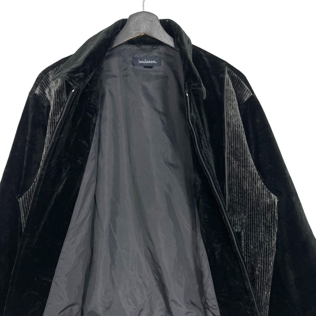 Japanese Brand Vintage Sing Target Japanese Brand Suede Black Jacket Size US M / EU 48-50 / 2 - 14 Thumbnail
