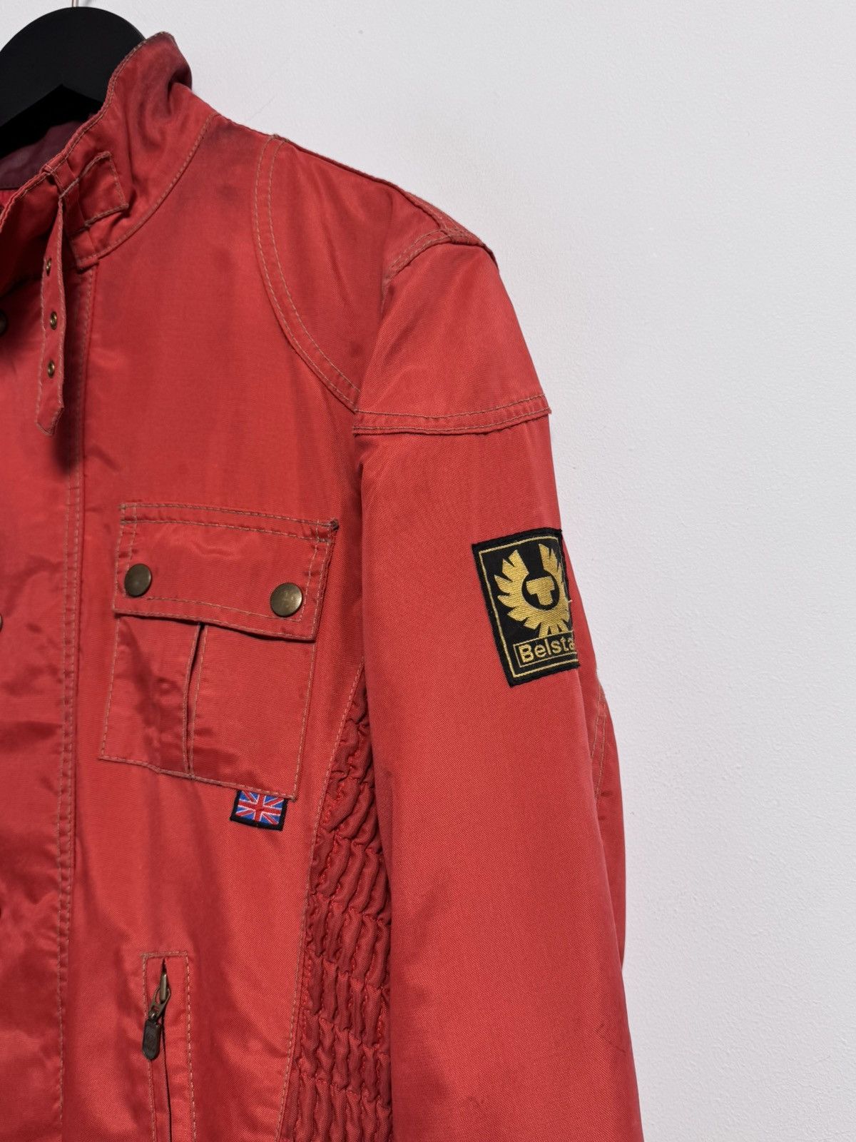 Belstaff × Vintage Belstaff Gold Label Cropped Moto Jacket Ramones Size L / US 10 / IT 46 - 3 Thumbnail