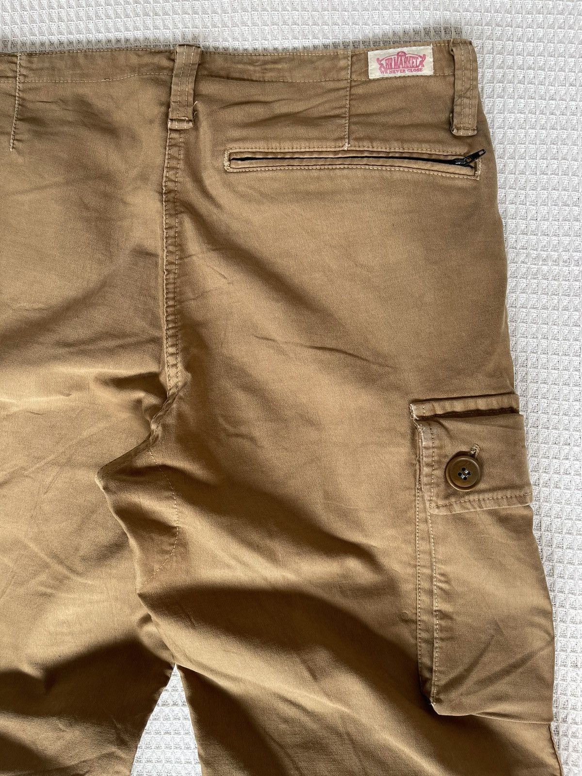 HOLLYWOOD RANCH MARKET Vintage’90s🔥HR MARKET BUZZ RICKSON🔥Extra Heavy Cargo Pants Size US 31 - 3 Thumbnail
