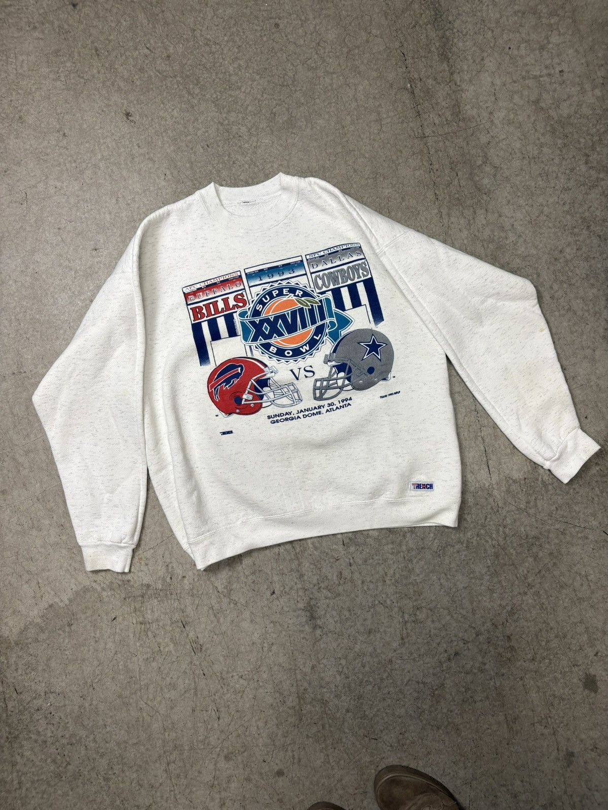 Vintage 1994 Cowboys vs Bills crewneck sweatshirt