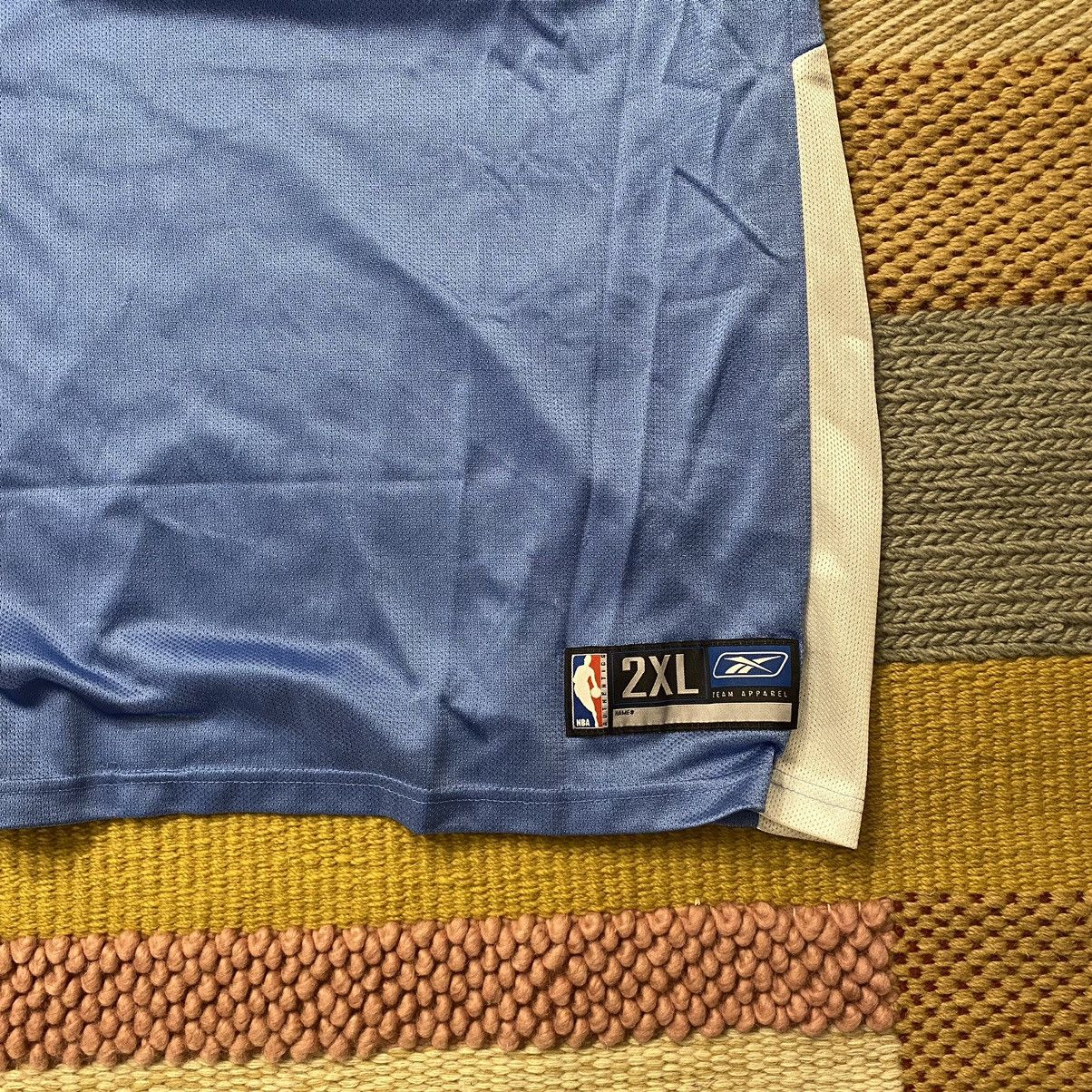NBA × Reebok × Vintage Vintage Denver Nuggets Carmelo Anthony Basketball Jersey Size US XXL / EU 58 / 5 - 2 Thumbnail