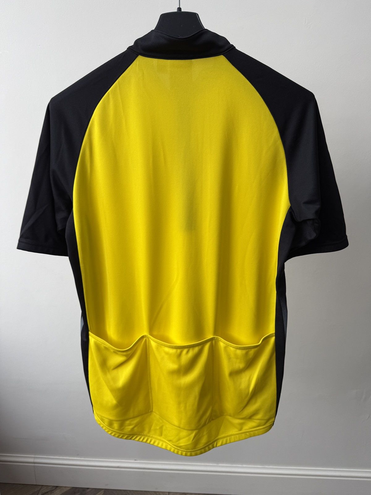 Adidas Vintage Adidas Cycling Jersey T-Shirt Yellow Size US M / EU 48-50 / 2 - 10 Thumbnail