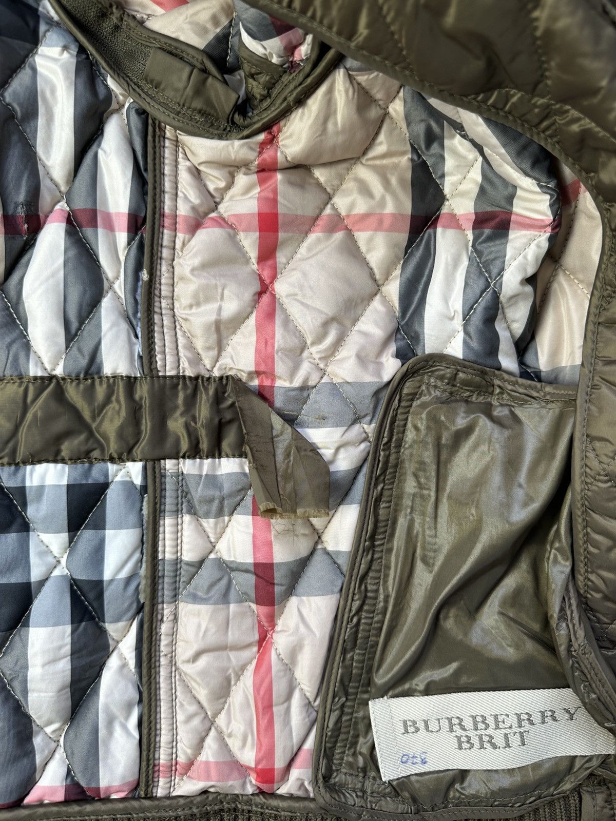 Burberry Burberry Brit 2 in 1 Quilted Jacket & Gilet Size XS / US 0-2 / IT 36-38 - 13 Thumbnail