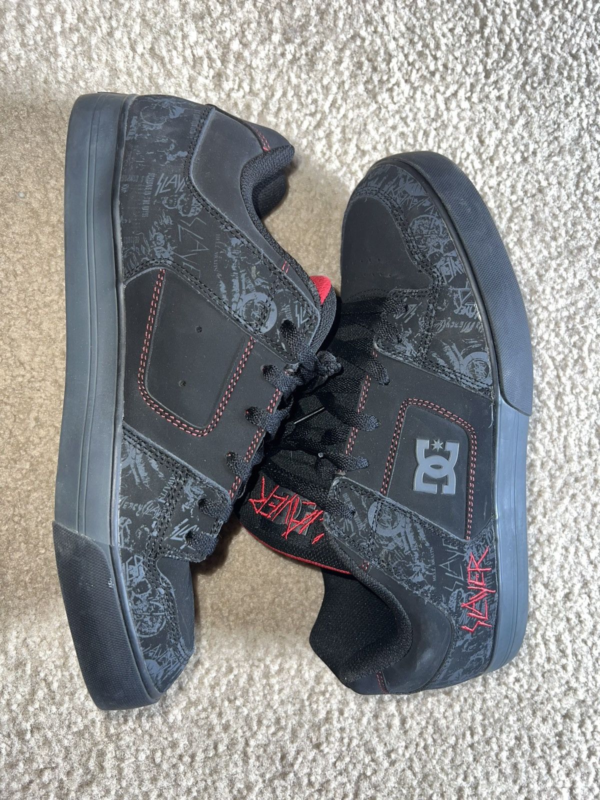 DC DC x Slayer Pure Skate Size US 13 / EU 46 - 5 Thumbnail