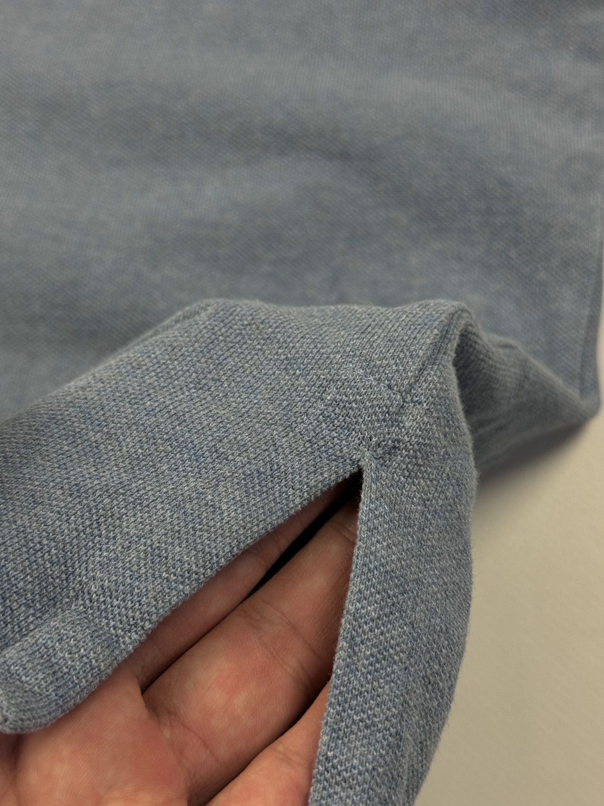 Polo Ralph Lauren × Vintage Polo Ralph Lauren Short Sleeve Blue Polo Shirt Size US L / EU 52-54 / 3 - 6 Thumbnail