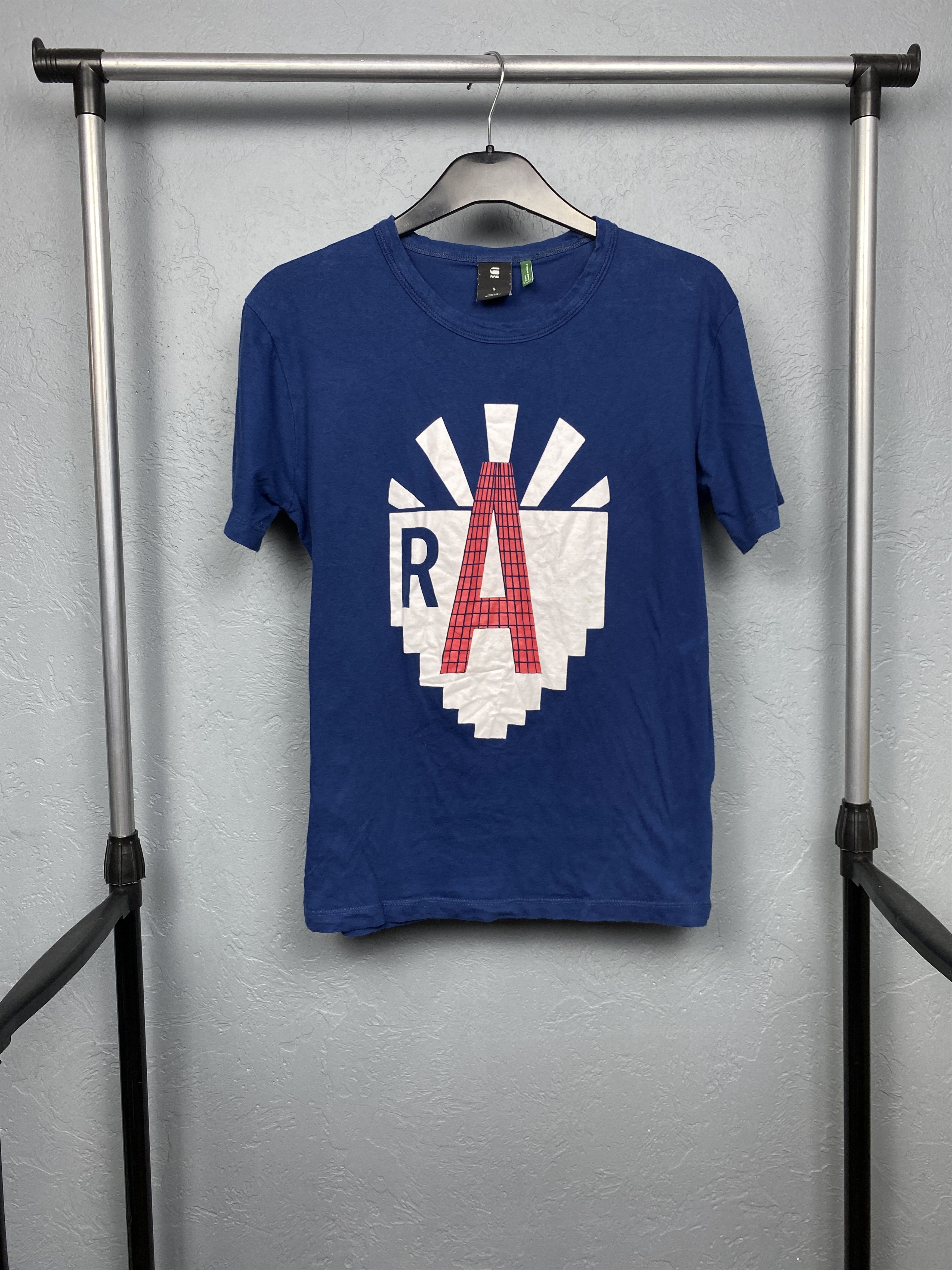 G-Star × Vintage G Star Raw Vintage Mens T-Shirt Tee Y2K Size US S / EU 44-46 / 1 - 1 Thumbnail