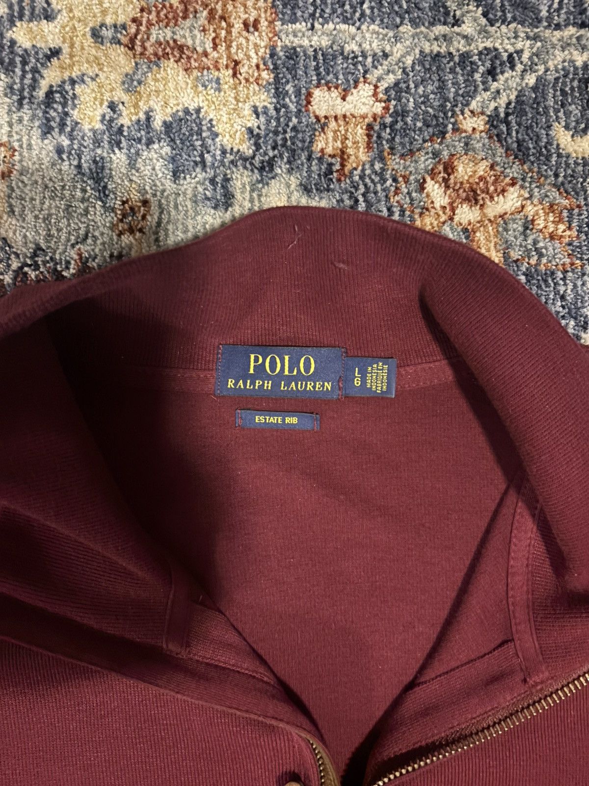 Polo Ralph Lauren Polo Quarter Zip Size US L / EU 52-54 / 3 - 3 Thumbnail