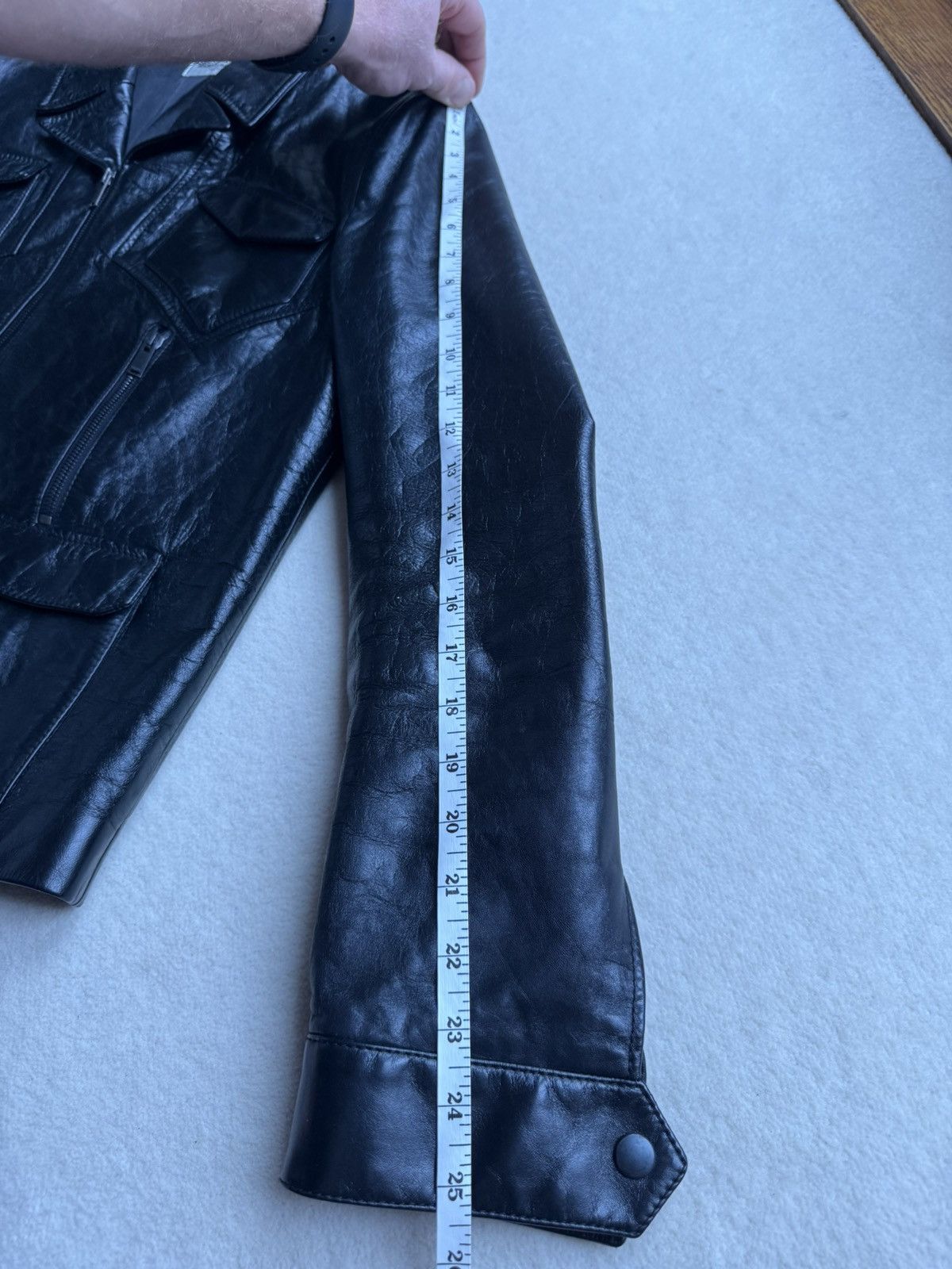 Saint Laurent Paris Saint Laurent Lenny Kravitz leather jacket iconic grail 50 Size US M / EU 48-50 / 2 - 6 Thumbnail