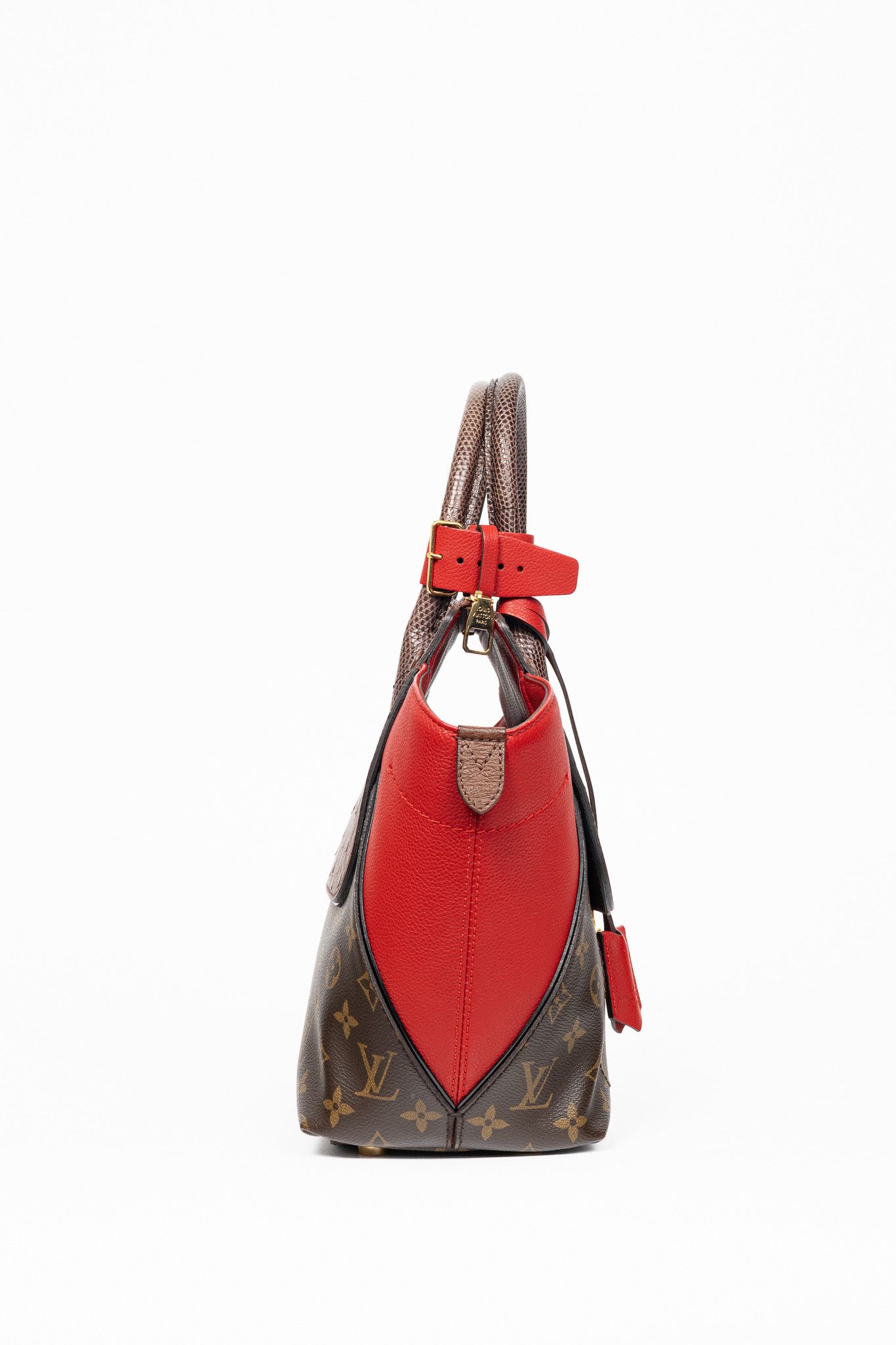 Louis Vuitton Louis Vuitton Majestueux PM Red Monogram Exotique Tote Size ONE SIZE - 3 Thumbnail