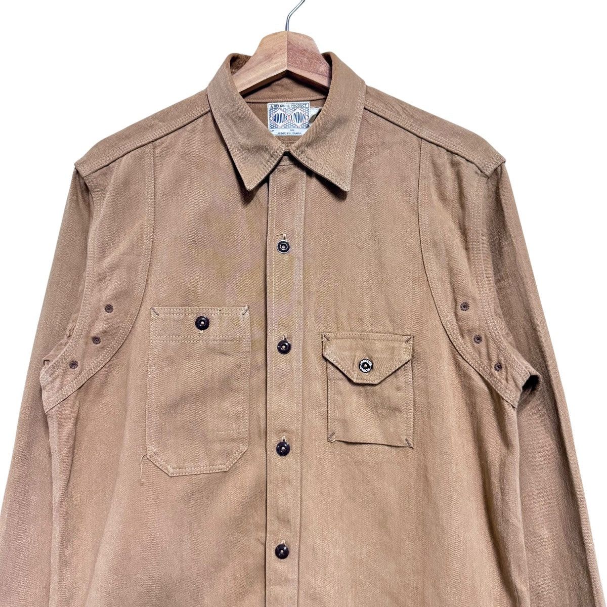 The Real McCoy's 8Hour Union Joe McCoy Work Shirt Size US M / EU 48-50 / 2 - 1 Thumbnail