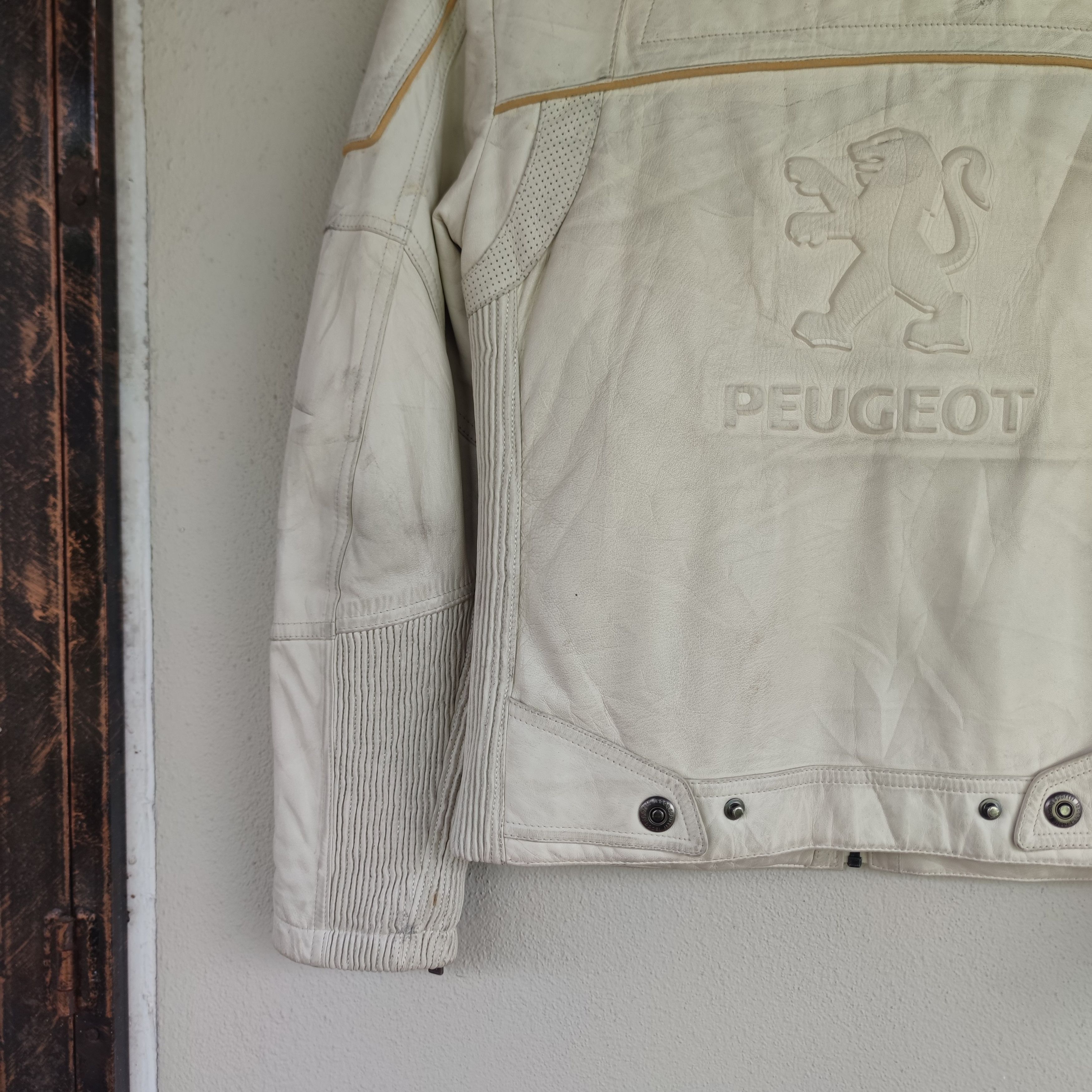 Le Coq Sportif SUPER RARE LE COQ SPORTIF x PEUGEOT 207 RC SHEEP SKIN JACKET Size US M / EU 48-50 / 2 - 6 Thumbnail