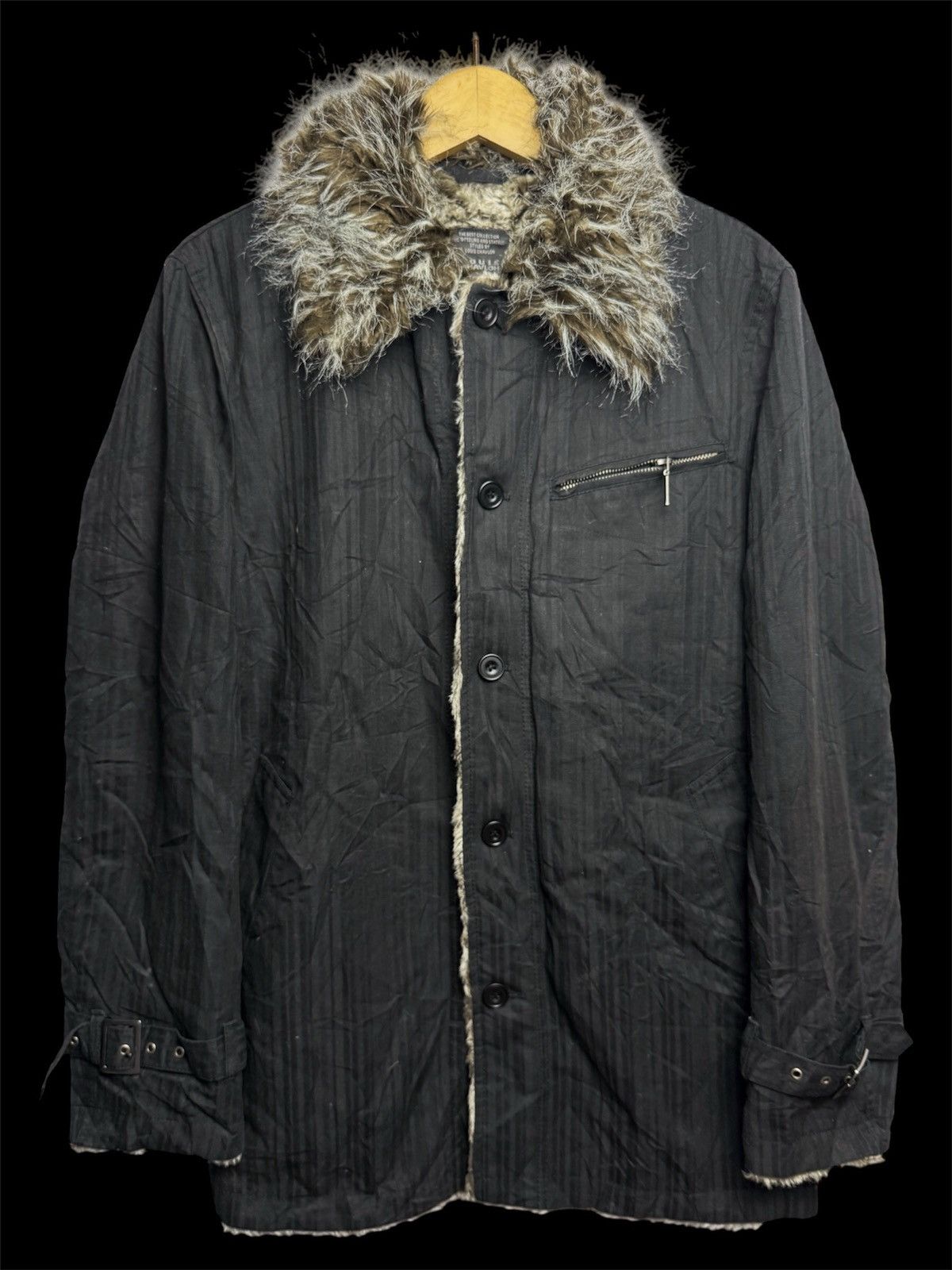 If Six Was Nine ❌SOLD❌FAUX FUR JAPANESE LOUIS CHAVLON GOTHIC PUNK Size US L / EU 52-54 / 3 - 3 Thumbnail