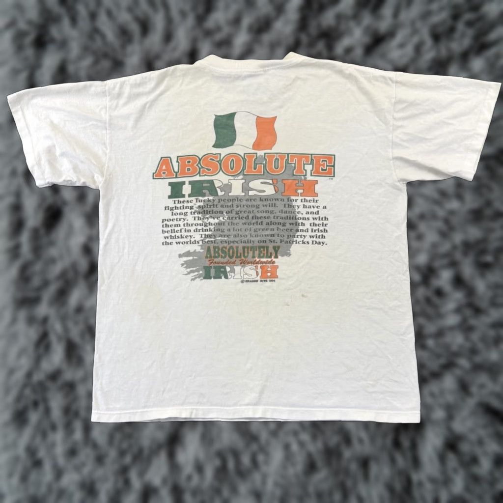 Vintage VINTAGE Wild Oats Shirt Mens XL White Short Sleeve 90s USA Graphic Print Angel Logo (USA, 90s) Size US XL / EU 56 / 4 - 1 Thumbnail