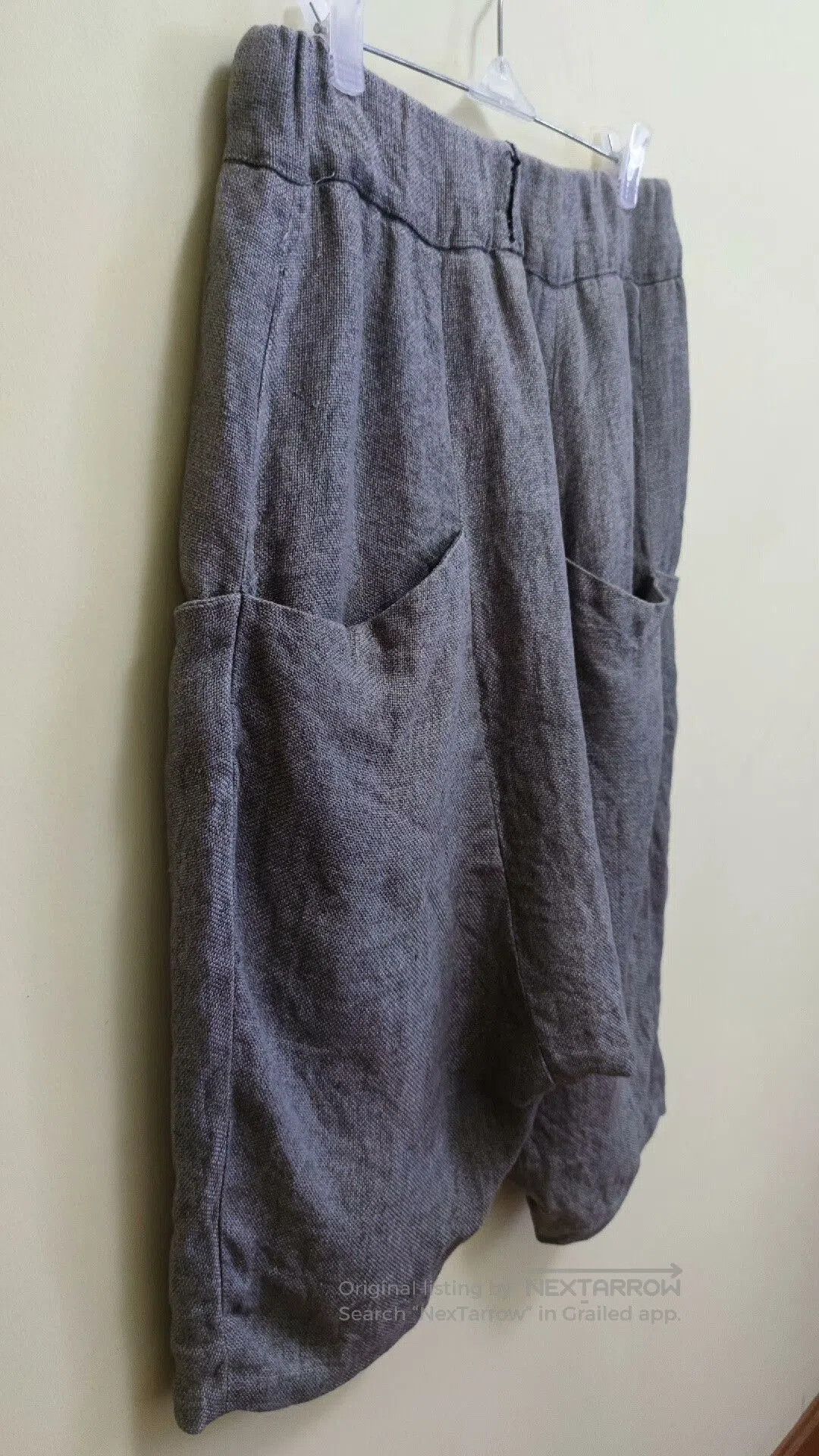 The Viridi-anne Viridi-anne Linen Men's Shorts. Size US 32 / EU 48 - 4 Thumbnail