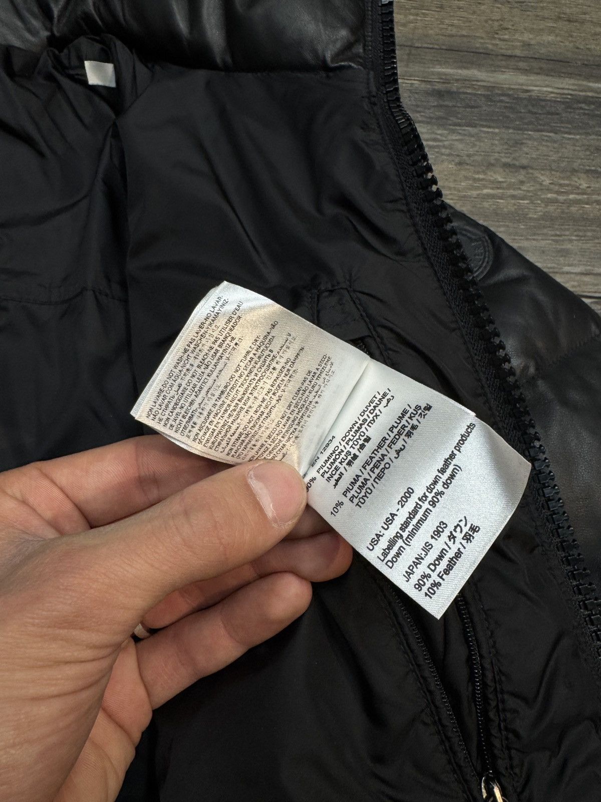 Moncler Moncler Leather Puffer Jacket Size US M / EU 48-50 / 2 - 7 Thumbnail