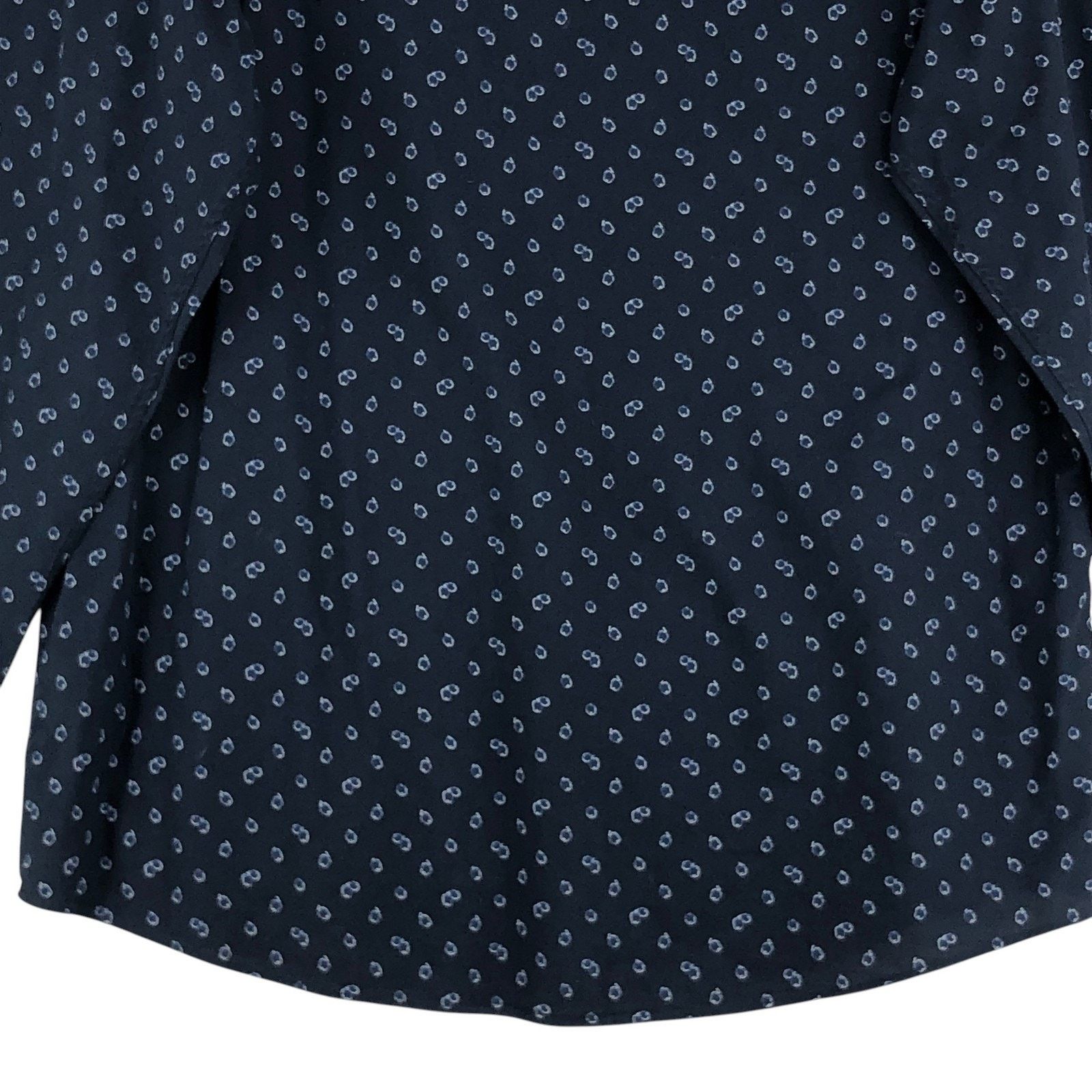 Rodd & Gunn Rodd & Gunn Shirt Navy Blue Original Fit Pattern Cotton Size US L / EU 52-54 / 3 - 10 Thumbnail