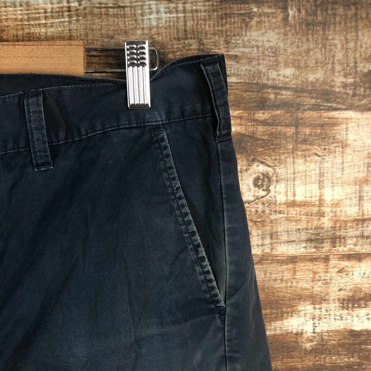 GU × Japanese Brand DL GU Dark Blue Cargo Multipocket Pants #C653 Size US 32 / EU 48 - 8 Thumbnail