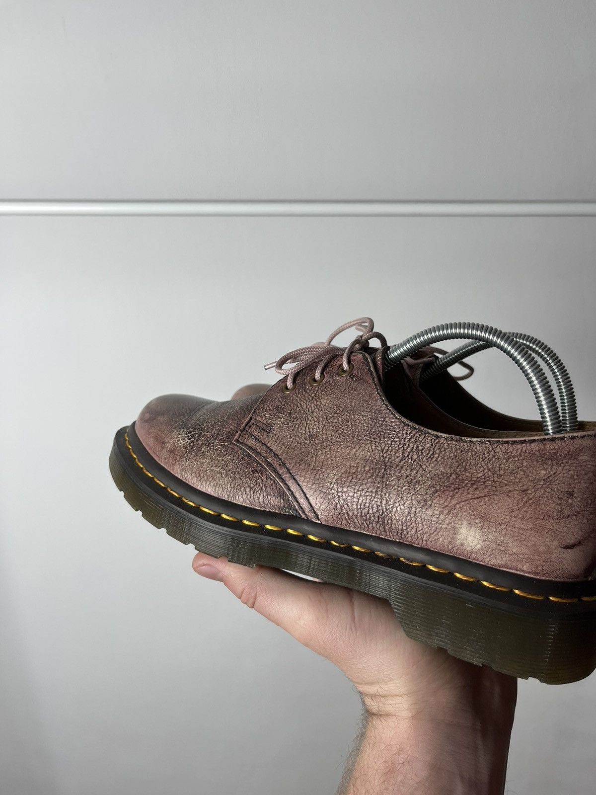 Dr. Martens × Leather Dr.Martens Woman’s Derby Boots Classic Leather Avant Garde Size US 7 / IT 37 - 7 Thumbnail