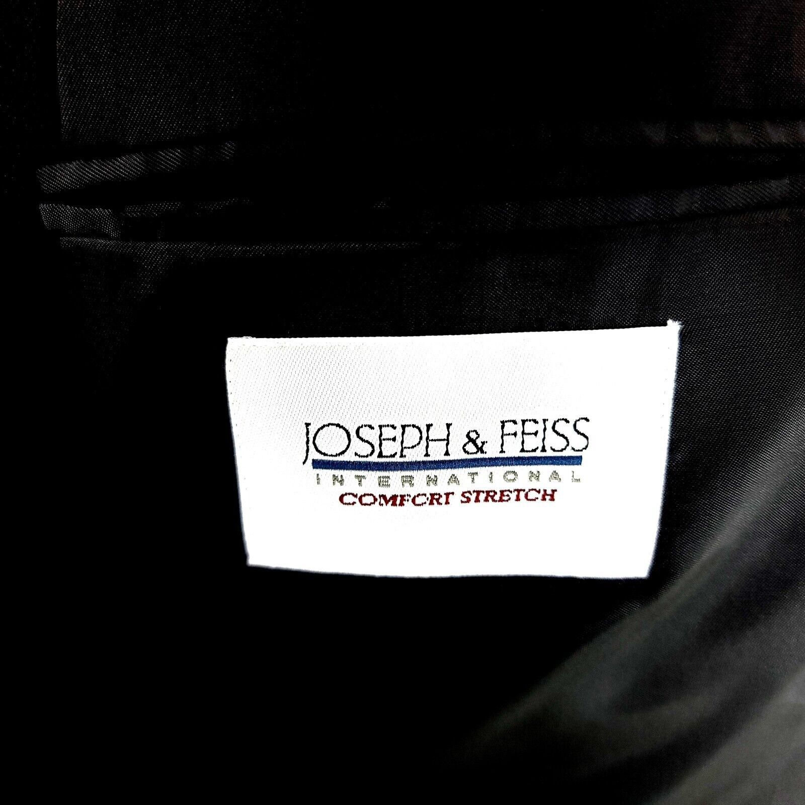 Joseph & Feiss Joseph & Feiss International Wool 2 Button Blazer 50L Black Size 50L - 7 Thumbnail