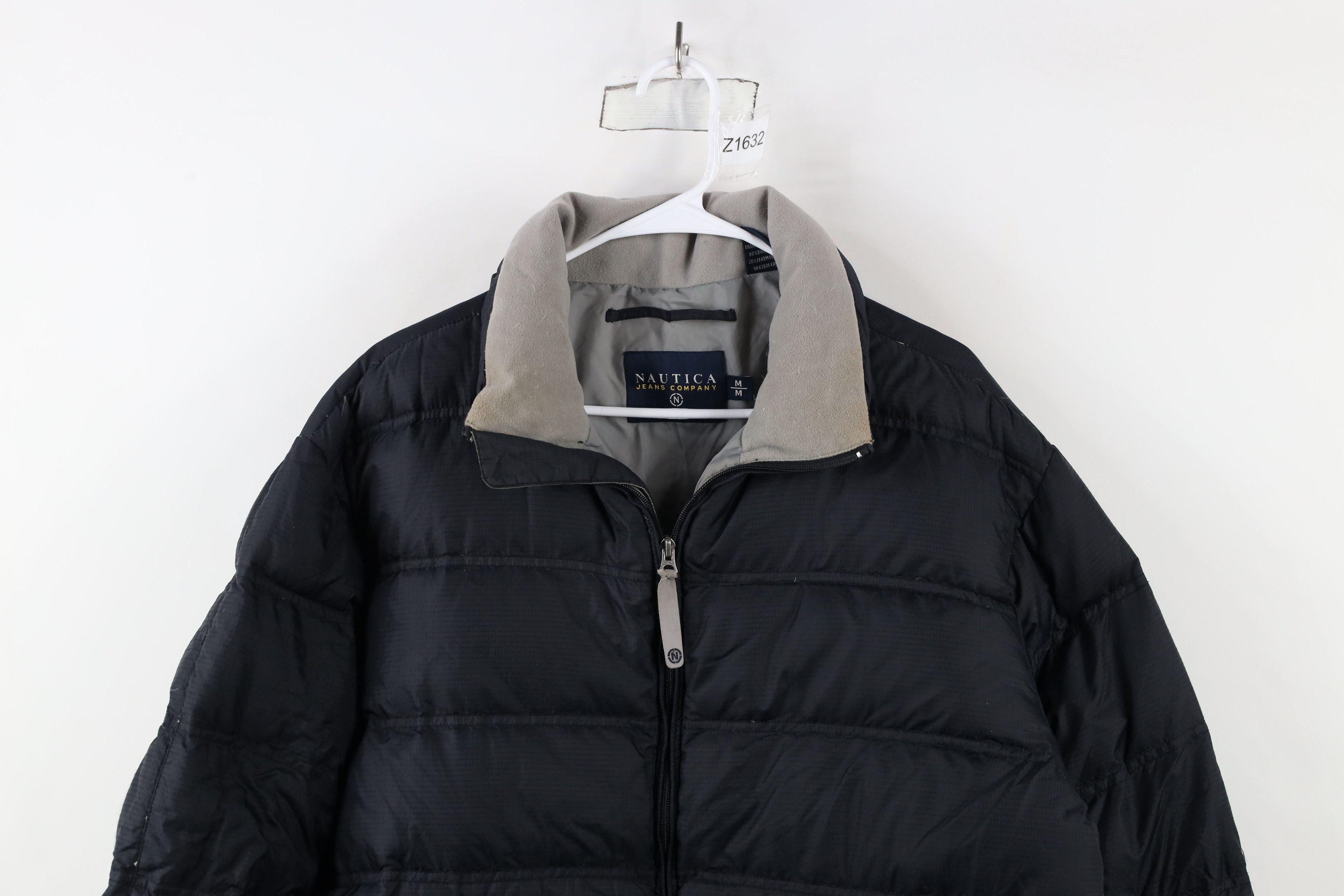 Nautica × Vintage Vintage 90s Nautica Spell Out Duck Down Puffer Jacket Size US M / EU 48-50 / 2 - 2 Thumbnail